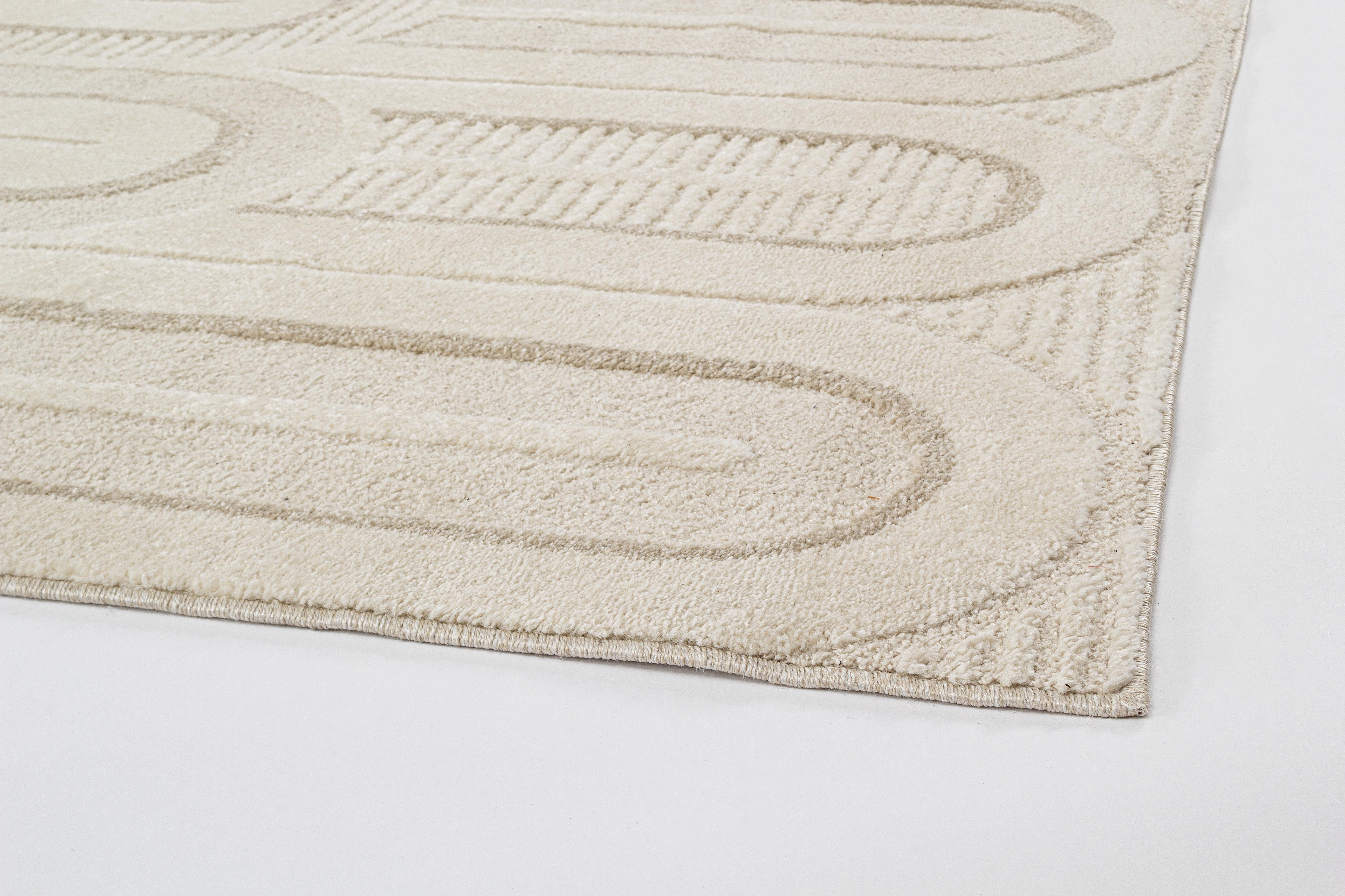Tappeto Zina crema grigio  200x290