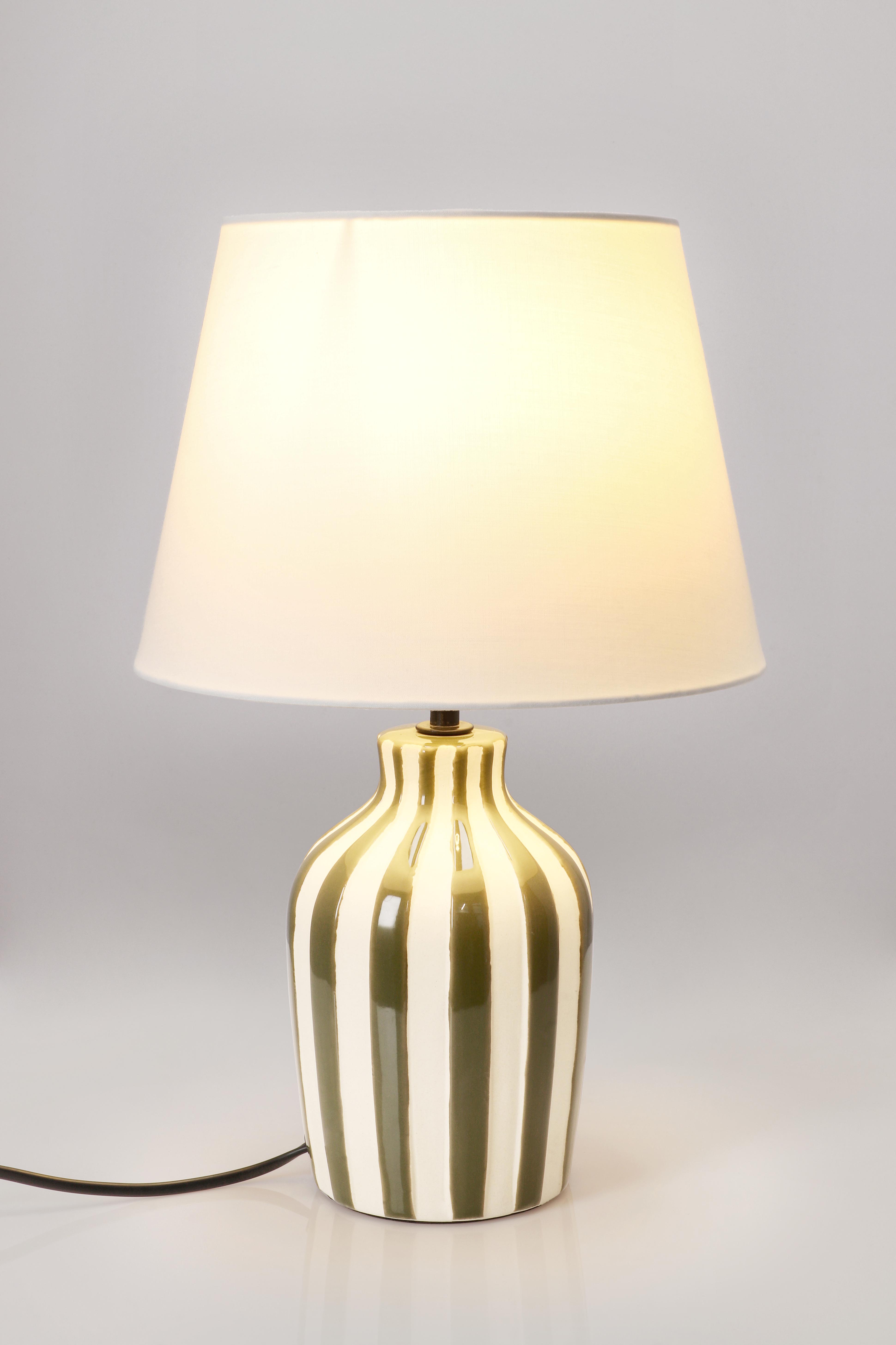 LAMPADA TAV. FALYN RIGHE VERDE H39