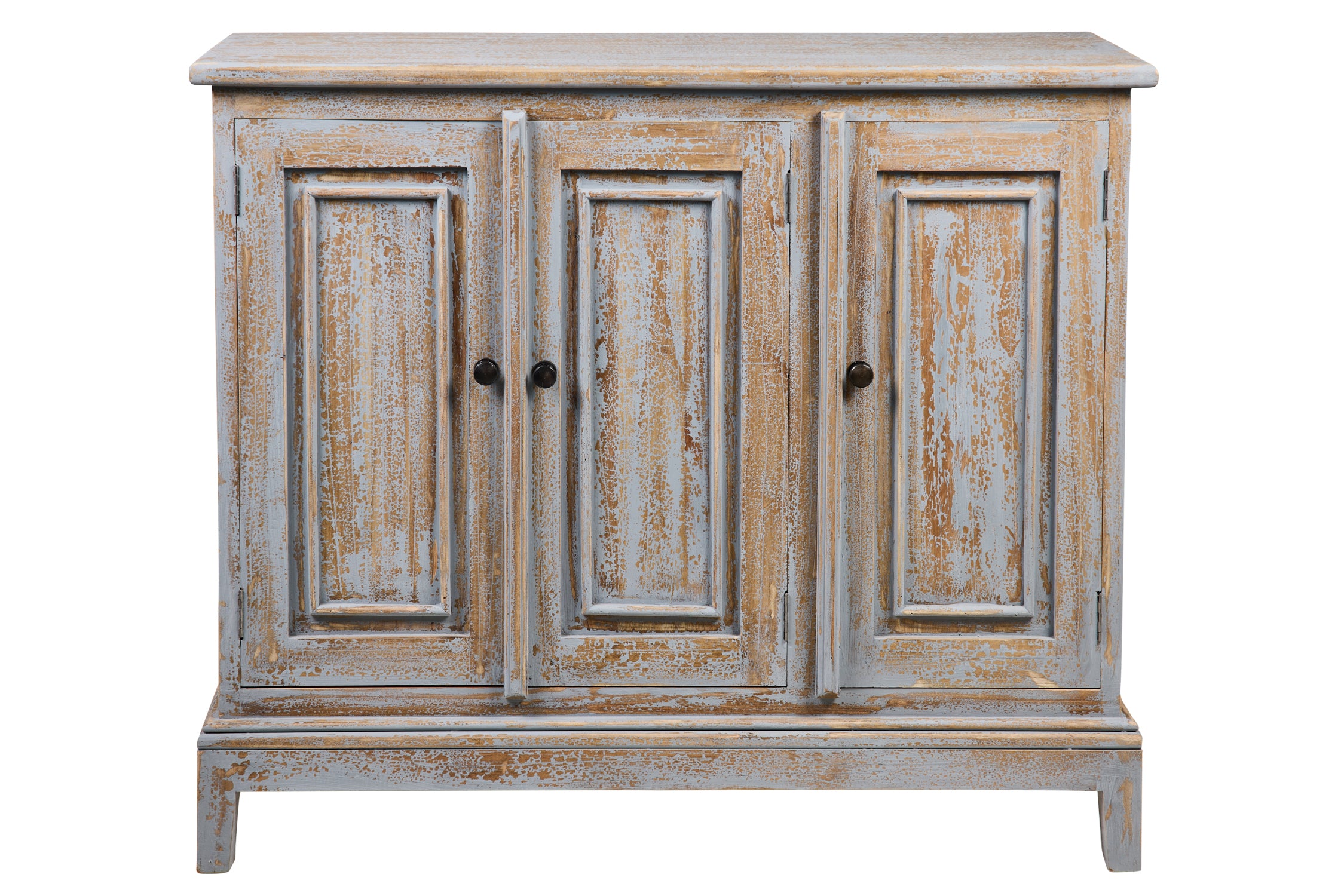 HELOISE - BUFFET 3 PORTE GREY VINTAGE